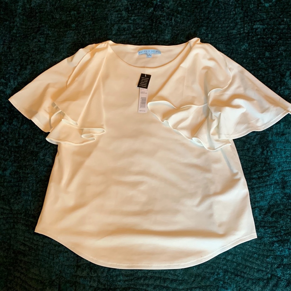 Antonio Melani cream blouse